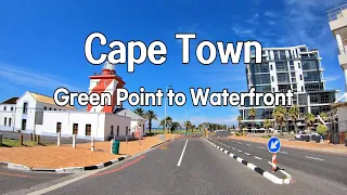Cape Town 4K driving, From Green Point to V&A Waterfront