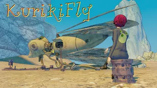 "Kuriki Fly"- Anime Style 3D CG Animation in Blender ( Eevee)