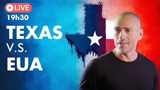 TEXAS V.S. ESTADOS UNIDOS | PROFESSOR HOC AO VIVO