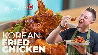 CRISPY KOREAN FRIED CHICKEN | SHERSON LIAN