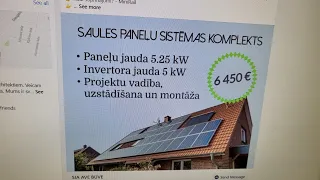 SAULES PANEĻI- VAI IZDEVĪGI?