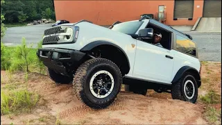 The NEW Ford Bronco is SUPER Capable.. Front and Rear Lockers!!