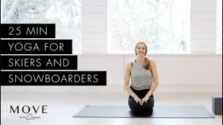 25-Minute Yoga for Skiers and Snowboarders | MOVE with Anna Hansen