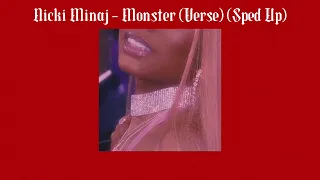 Nicki Minaj - Monster (Verse) (Sped Up)