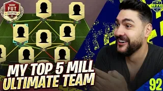 FIFA 20 MY NEW OVERPOWERED 5 MILLION COINS SQUAD FOR FUTCHAMPIONS !!!! FIFA 20 ULTIMATE TEAM
