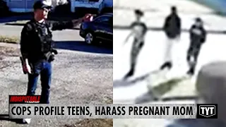 EXCLUSIVE: Cops Profile Jaywalking Teens, Harass Pregnant Mom