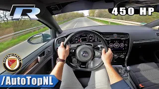 450HP VW GOLF R MK7.5 MANHART | POV Test Drive by AutoTopNL