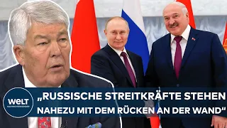 UKRAINE-KRIEG: Holt sich Putin Verstärkung aus Belarus?  – "Man muss sich durchaus Sorgen machen"