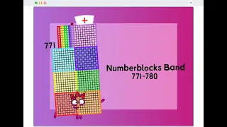 Numberblocks Band 771-780