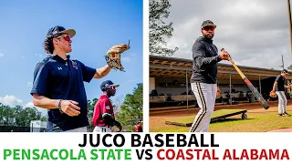 COMPLETE GAME?!?!?! - RANKED *JUCO* TEAM PENSACOLA STATE TAKES ON COASTAL ALABAMA IN A NAIL BITER!!!