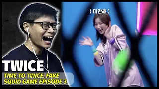 SANAAA | Time to Twice Fake Squid Game Episode 3 Reaction