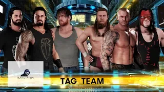 THE SHIELD VS RANDY ORTON AND TEAM HELL NO EPIC MATCH!!!