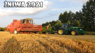 ☆ŻNIWA 2021! | W Rekordowej Odsłonie | BIZON Z058 | JOHN DEERE 6630