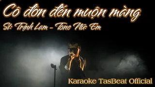 Karaoke Cô Đơn Đến Muộn Màng Tone Nữ | TAS BEAT