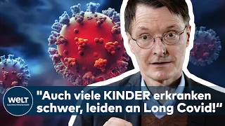 CORONA-IMPFUNG: "Auch viele Kinder erkranken schwer und leiden an Long Covid!" - Karl Lauterbach