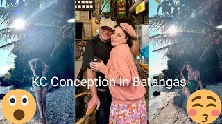 KC nag bakasyon sa batangas at kasama ang kanyang ama na si Gabby Concepcion