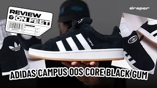 Review & On Feet: adidas Campus 00s Core Black Gum