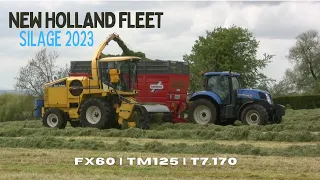 New Holland FX60 at Silage in Northern Ireland