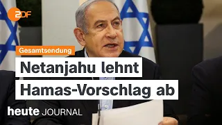 heute journal 07.02.2024 Israel lehnt Feuerpause ab, Reform zu Kindesmissbrauchs-Bildern (english)