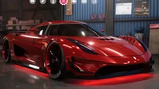 Need For Speed: Payback - Koenigsegg Regera - Customize | Tuning Car (PC HD) [1080p60FPS]