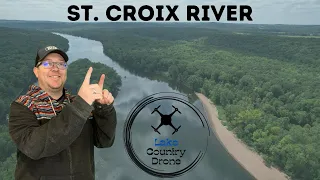 Exploring the St. Croix River | Aerial Drone with Ben Wheeler Realtor, Explore WI & MN