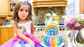 Koleksi video Nastya dan Artem tentang ulang tahun anak anak