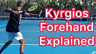 Nick Kyrgios Forehand Technique Explained (Pro Tennis Tips)