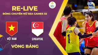 Full Match I Việt Nam - Singapore | Các cô gái áo đỏ dạo chơi trên sàn đấu