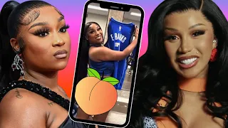 Erica Banks CLOWNED for her RIDICULOUS BBL! Cardi B BLOCKS Her HATERS/ Bardi Gang