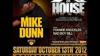 History of House Music Oct 13th Congress Theater Chicago- Sundance introduces Mike Dunn!!!