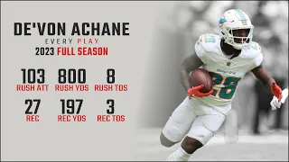 De'Von Achane 2023 Highlights | Every Run, Target, and Catch