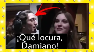 🤯 VICTORIA se vuelve LOCA con DAMIANO (grabación de ZITTI E BUONI) | Måneskin en Español