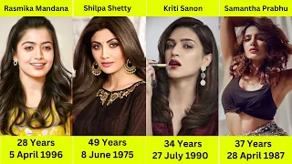 😲 Indian Actress Age 2024😉Real Age Actress and Date Of Birth 2024 | Indian Actress Age in 2024