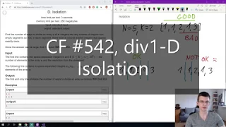 Hard Coding Problem - Isolation (Codeforces)