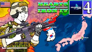 THE FATE OF KOREA! Hearts of Iron 4: Millennium Dawn Modern Day Mod: United States #4