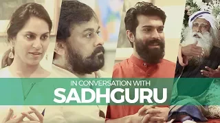 In Conversation with Sadhguru | Chiranjeevi, Ram Charan, Upasana