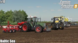 🇳🇴 Spreading Slurry, Plowing & Planting CORN, Feeding Animals│Baltic Sea│FS 19│Timelapse 17