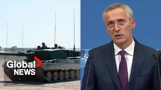 NATO allies sending new military aid to Ukraine, Stoltenberg says "time is of the essence"