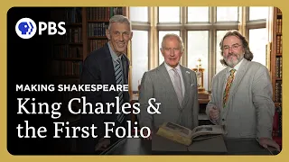 King Charles III Examines the First Folio of King Charles I | Making Shakespeare | GP