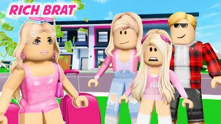 WE ADOPTED A RICH BRAT IN ROBLOX!