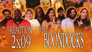 THE SUPERBOWL WAS RIGGED  - The Boondocks 2x9, "Invasion of the Katrinas" - Group Reaction