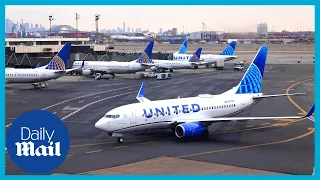 Why were thousands of US flights grounded?