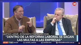 Gustavo "Lacha" Lazzari en "La Mirada" con Roberto García 28/4/2024