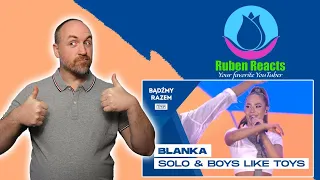 RUBEN REACTS TO Blanka - Solo & Boys Like Toys  Serce Europy. Plebiscyt na przebój lata 2023