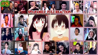 SPYxFAMILY Episode 8 FULL Reaction Mashup -  スパイファミリー 8話 リアクション
