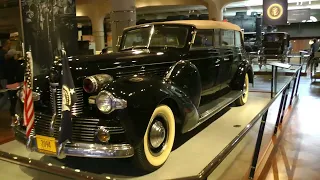 Henry Ford Museum Dearborn Michigan President limos April 2023 unedited walk HD