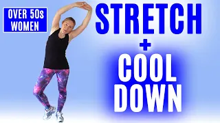 Full Body Cool Down and Stretching Routine | Relieve Stress for Women Over 50 - Lively Ladies