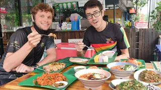 SHAN Food "Purple Tofu” Restaurant!!" 🌱😃🇹🇭 11 Plates of Chiang Mai’s Best Vegan Food