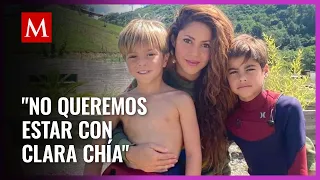 Hijos de Shakira y Piqué imponen nueva condición a su padre