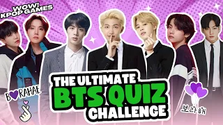 BTS QUIZ: Are you a REAL ARMY? 💜 |WOW KPOP GAMES | KPOP QUIZ 2024